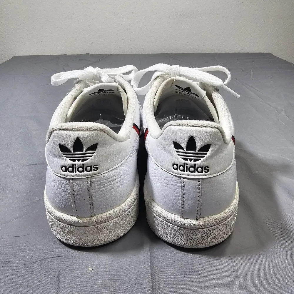 Size 9 - adidas Continental 80 White Navy Scarlet